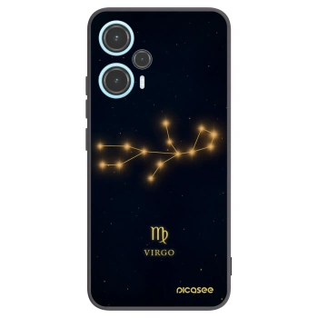 Picasee silikonový černý obal pro Xiaomi Poco F5 - VIRGO