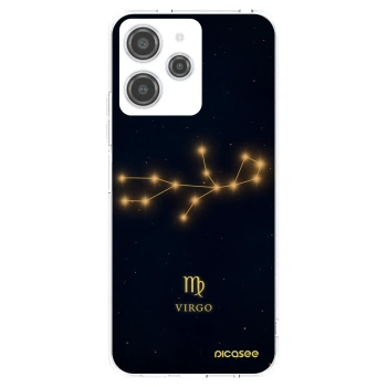 Picasee silikonový průhledný obal pro Xiaomi Redmi 12 4G - VIRGO