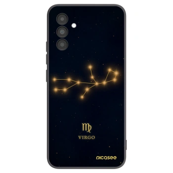 Picasee silikonový černý obal pro Samsung Galaxy A04s A047F - VIRGO