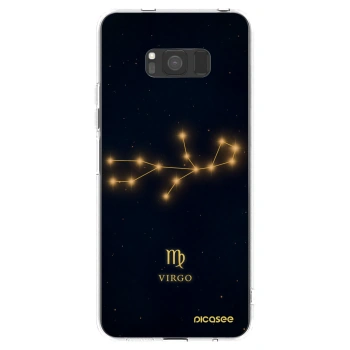Picasee silikonový průhledný obal pro Samsung Galaxy S8 G950F - VIRGO