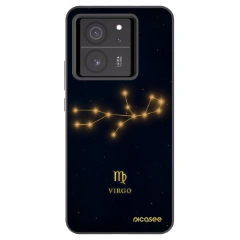 Picasee silikonový černý obal pro Xiaomi 13T - VIRGO