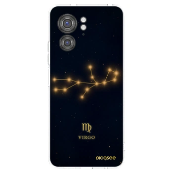 Picasee silikonový průhledný obal pro Motorola Edge 40 - VIRGO