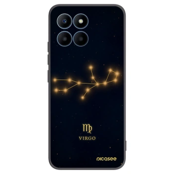 Picasee silikonový černý obal pro Honor 70 Lite - VIRGO