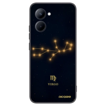 Picasee silikonový černý obal pro Realme C33 (2023) - VIRGO