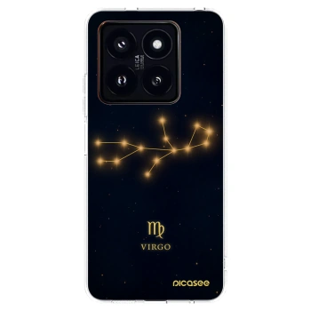 Picasee silikonový průhledný obal pro Xiaomi 14 Pro - VIRGO