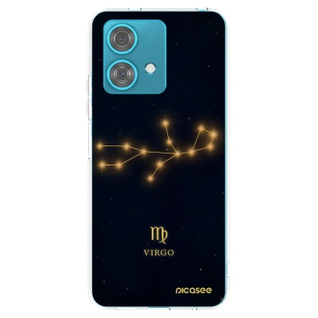 Picasee silikonový průhledný obal pro Motorola Edge 40 Neo - VIRGO