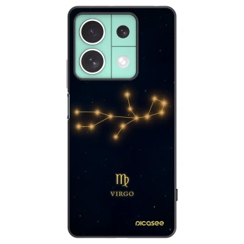 Picasee silikonový černý obal pro Xiaomi Redmi Note 13 5G - VIRGO