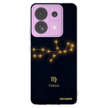 Picasee silikonový průhledný obal pro Xiaomi Redmi Note 13 Pro 5G - VIRGO