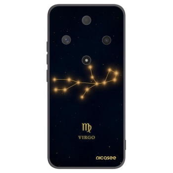 Picasee silikonový černý obal pro Honor Magic6 Lite 5G - VIRGO