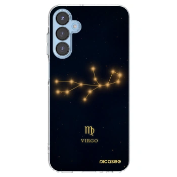 Picasee silikonový průhledný obal pro Samsung Galaxy A15 A156B 5G - VIRGO