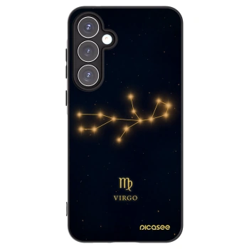 Picasee silikonový černý obal pro Samsung Galaxy A55 5G A556B - VIRGO