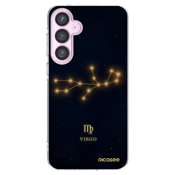 Picasee silikonový průhledný obal pro Samsung Galaxy A55 5G A556B - VIRGO