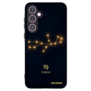 Picasee silikonový černý obal pro Samsung Galaxy A35 5G A356B - VIRGO