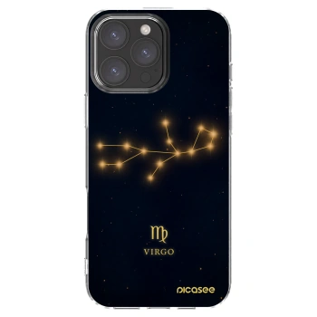 Picasee silikonový průhledný obal pro Apple iPhone 16 Pro Max - VIRGO