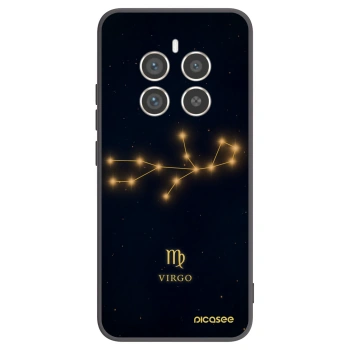 Picasee silikonový černý obal pro Realme 12 Pro 5G - VIRGO
