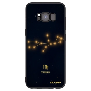 Picasee silikonový černý obal pro Samsung Galaxy S8 G950F - VIRGO