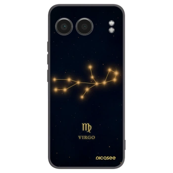 Picasee silikonový černý obal pro OnePlus Nord 4 - VIRGO