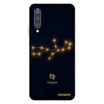 Picasee silikonový průhledný obal pro Xiaomi Mi 9 - VIRGO