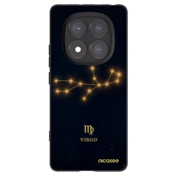 Picasee silikonový černý obal pro Xiaomi Redmi Note 14 Pro 5G - VIRGO