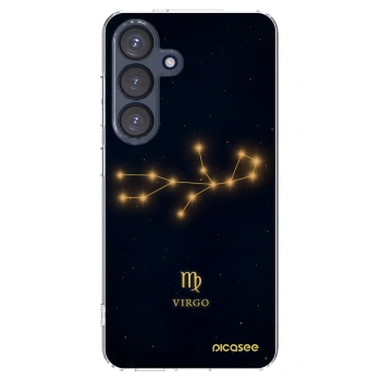 Picasee silikonový průhledný obal pro Samsung Galaxy S25 5G - VIRGO