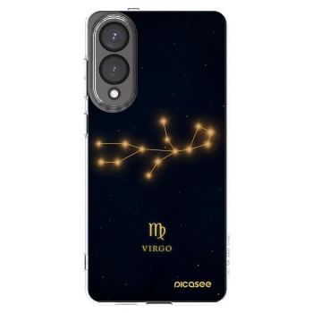 Picasee silikonový průhledný obal pro Samsung Galaxy S25 Edge 5G - VIRGO