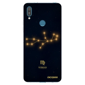 Picasee silikonový průhledný obal pro Huawei Y7 2019 - VIRGO