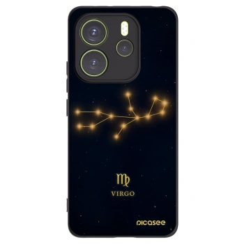 Picasee silikonový černý obal pro Xiaomi Redmi Note 14 4G - VIRGO