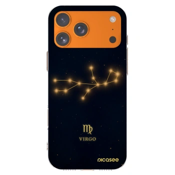 Picasee silikonový průhledný obal pro Apple iPhone 17 Pro Max - VIRGO