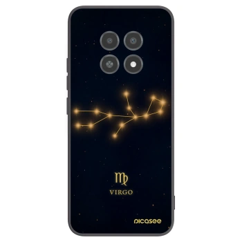 Picasee silikonový černý obal pro Realme 12X - VIRGO