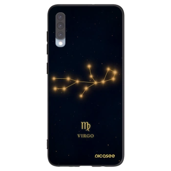 Picasee silikonový černý obal pro Samsung Galaxy A70 A705F - VIRGO