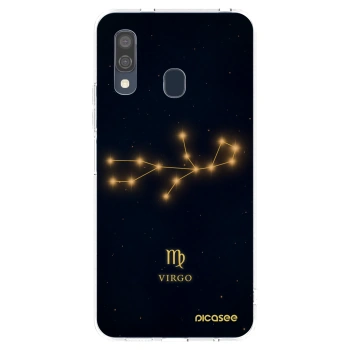 Picasee silikonový průhledný obal pro Samsung Galaxy A40 A405F - VIRGO