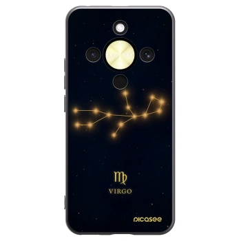 Picasee silikonový černý obal pro Honor Magic8 Lite 5G - VIRGO