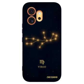 Picasee silikonový černý obal pro Honor 600 - VIRGO