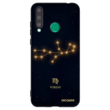 Picasee silikonový černý obal pro Honor 20 Lite - VIRGO