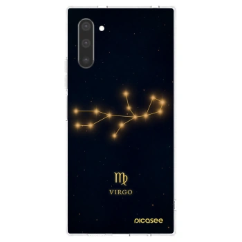 Picasee silikonový průhledný obal pro Samsung Galaxy Note 10 N970F - VIRGO