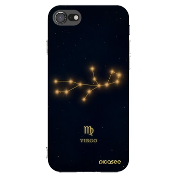 Picasee silikonový průhledný obal pro Apple iPhone 8 - VIRGO