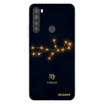 Picasee silikonový průhledný obal pro Xiaomi Redmi Note 8 - VIRGO