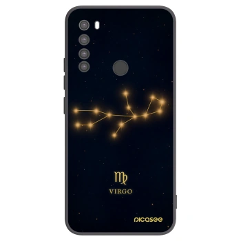 Picasee silikonový černý obal pro Xiaomi Redmi Note 8 - VIRGO