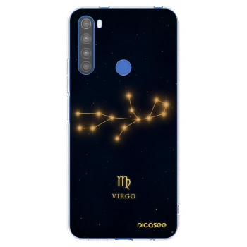 Picasee silikonový průhledný obal pro Xiaomi Redmi Note 8T - VIRGO