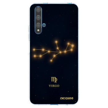 Picasee silikonový průhledný obal pro Huawei Nova 5T - VIRGO