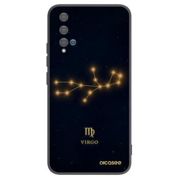 Picasee silikonový černý obal pro Huawei Nova 5T - VIRGO