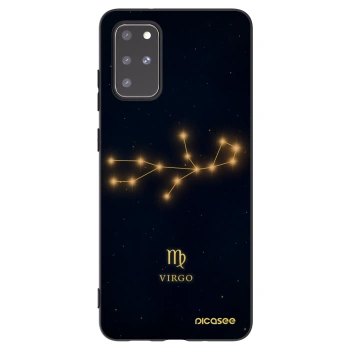 Picasee silikonový černý obal pro Samsung Galaxy S20+ G985F - VIRGO