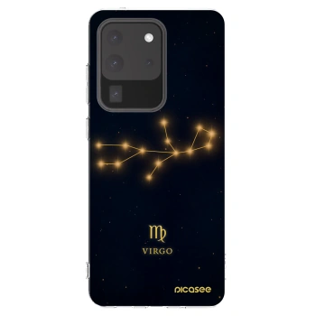 Picasee silikonový průhledný obal pro Samsung Galaxy S20 Ultra 5G G988F - VIRGO