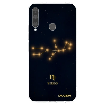 Picasee silikonový průhledný obal pro Huawei P40 Lite E - VIRGO