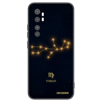 Picasee silikonový černý obal pro Xiaomi Mi Note 10 Lite - VIRGO
