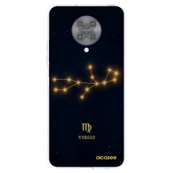 Picasee silikonový průhledný obal pro Xiaomi Poco F2 Pro - VIRGO