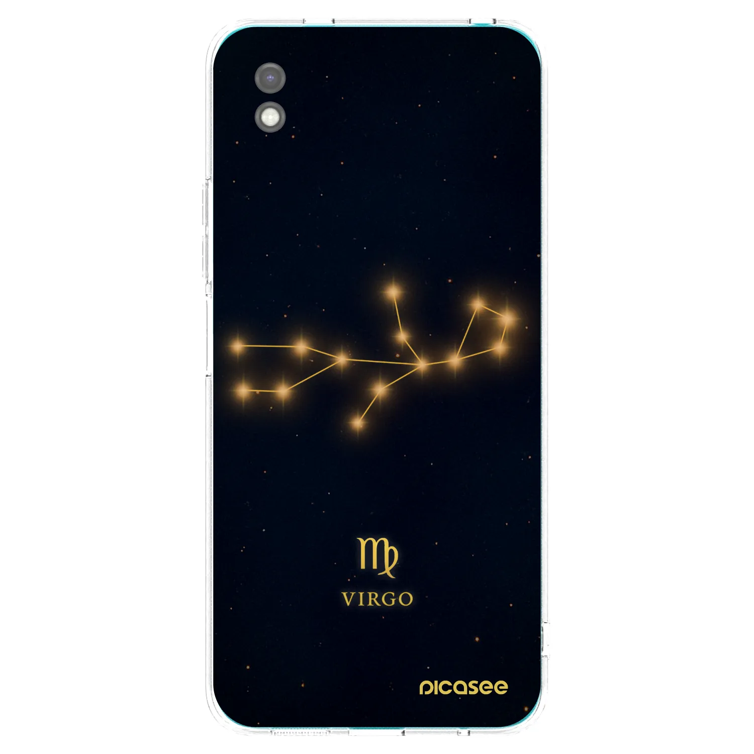 Picasee silikonový černý obal pro Xiaomi Redmi 9A - VIRGO