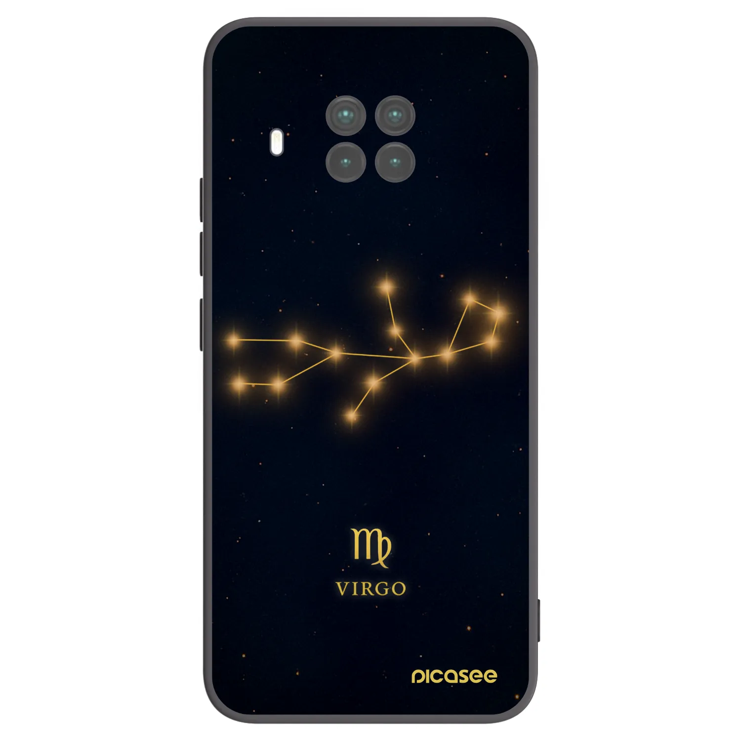 Picasee silikonový černý obal pro Xiaomi Mi 10T Lite - VIRGO