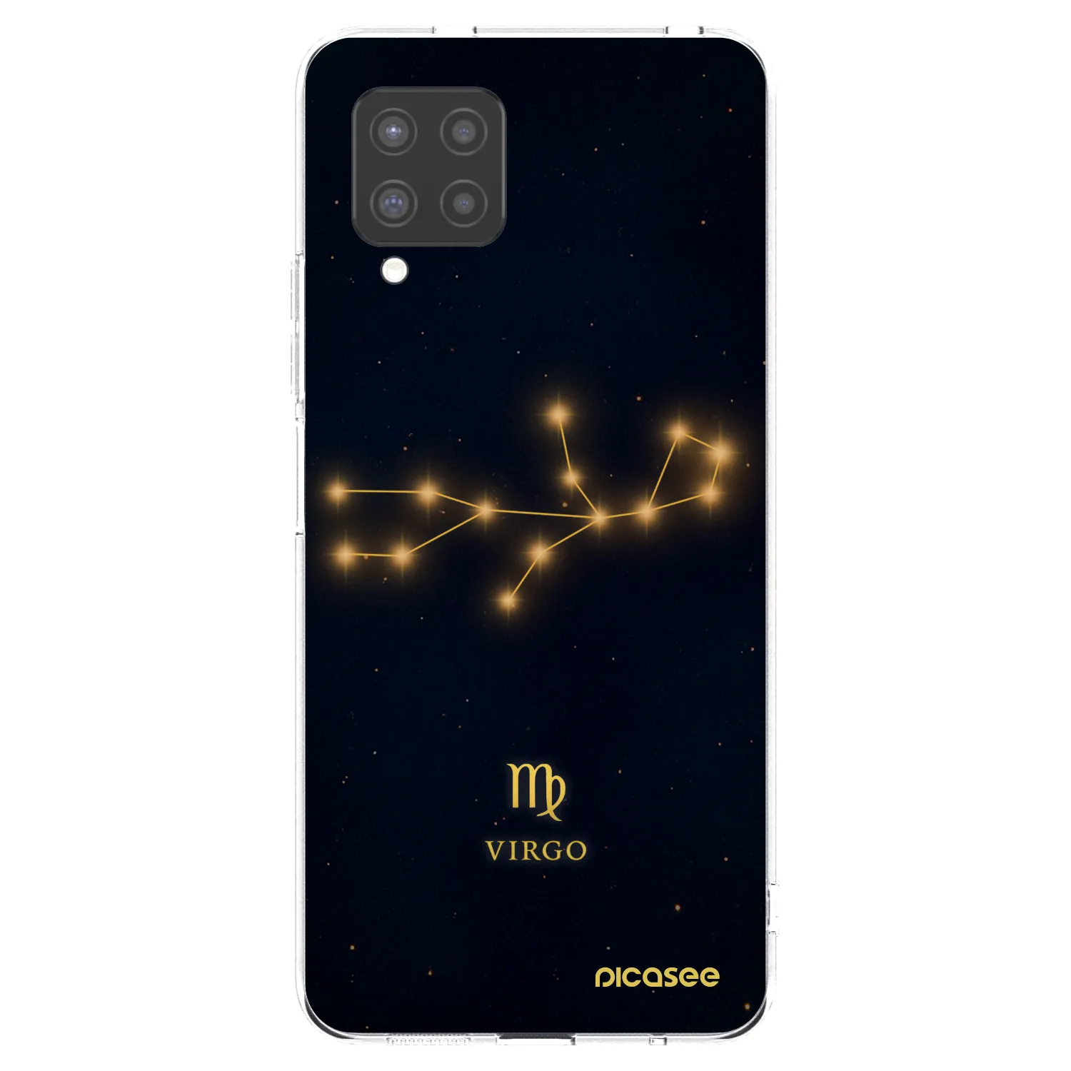 Picasee silikonový průhledný obal pro Samsung Galaxy A42 A426B - VIRGO