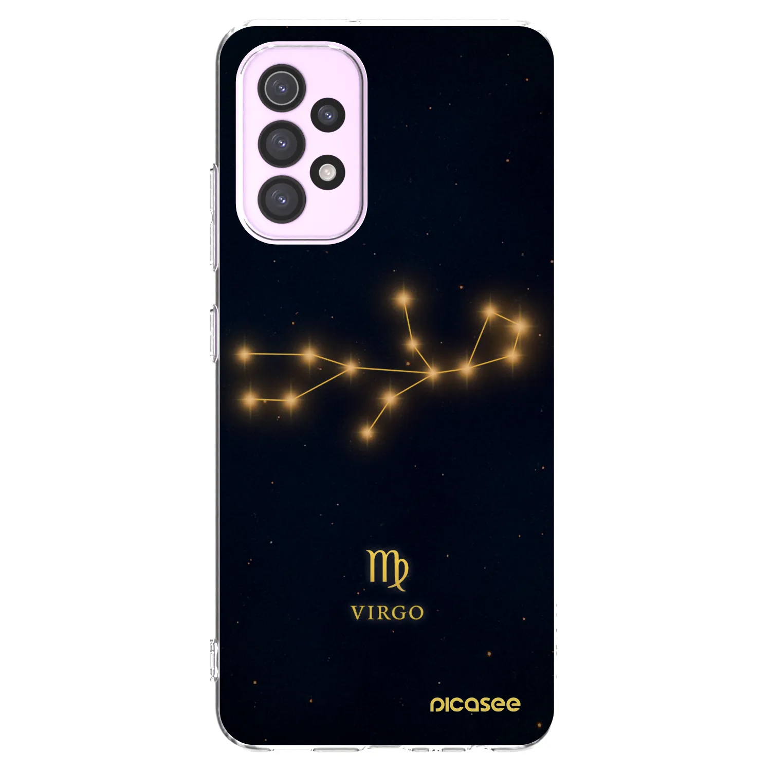 Picasee silikonový průhledný obal pro Samsung Galaxy A32 5G A326B - VIRGO